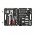На фото Набор инструментов Intertool 1/2" & 3/8" & 1/4" 219ед. Cr-V STORM (ET-8219)