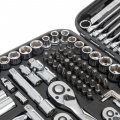 На фото Набор инструментов Intertool 1/2" & 3/8" & 1/4" 219ед. Cr-V STORM (ET-8219)