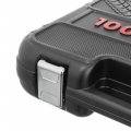На фото Набор инструментов Intertool 1/2" & 1/4" 111 едениц Cr-V (ET-8111)