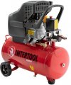 На фото Компрессор Intertool 24л, 2HP, 1.5кВт, 220В, 8атм, 206л/мин (PT-0009)