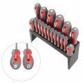 На фото Набор отверток Intertool 18 ед (VT-3350)