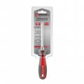На фото Отвертка двухсторонняя Intertool 100 мм PH2 SL6 мм (VT-3344)