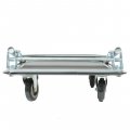На фото Тележка Intertool ручная четырехколесная до 150 кг 740*480*830 колеса 100 мм (LT-9053)