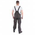 На фото Полукомбинезон рабочий Intertool 80 % полиэстер, 20 % хлопок, плотность 260 г/м2, XXXL (SP-3026)