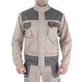На фото Куртка рабочая Intertool 2 в 1, 100 % хлопок, плотность 180 г/м2, XL (SP-3034)