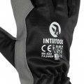 На фото Перчатка кожаная Intertool из высококачественной эко-кожи и полиэстеровой ткани 10" (SP-0175)