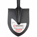 На фото Лопата штыковая Intertool ручка из фибергласса, 217х290х1050 мм (FT-2013)