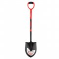 На фото Лопата штыковая Intertool ручка из фибергласса, 217х290х1050 мм (FT-2013)