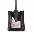 На фото Лопата совковая Intertool ручка из фибергласса, 238х282х1050 мм (FT-2014)