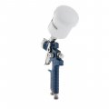 На фото Краскопульт пневматический Intertool HVLP MINI 1.0мм 125мл, 3бар (PT-0121)
