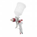 На фото Краскопульт пневматический Intertool HVLP из трех форсунок 1,3мм, 1,4мм, 1,7мм, 3бар (PT-0153)