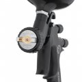 На фото Краскопульт пневматический Intertool HVLP BLACK M-DIAMOND профи 1.4мм 600 мл STORM (PT-0164)