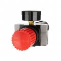 На фото Фильтр для очистки воздуха с редуктором Intertool 1/2", 5мкм, 2500 л/мин, металл (PT-1418)