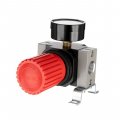 На фото Регулятор давления Intertool 1/2", 1-16 бар, 4000 л/мин, профессиональный (PT-1428)