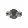 Разветвитель воздуха 1/4" на 2 выхода, V-образный, с быстросъемом 10bar Intertool (PT-1852) На фото Разветвитель воздуха 1/4" на 2 выхода, V-образный, с быстросъемом 10bar Intertool (PT-1852)