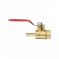 Кран шаровый воздушный, латунь, внутренняя резьба 1/4" на шланг 6мм Intertool STORM (PT-1885) На фото Кран шаровый воздушный, латунь, внутренняя резьба 1/4" на шланг 6мм Intertool STORM (PT-1885)
