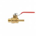 Кран шаровый воздушный, латунь, наружная резьба 1/4" на шланг 6мм Intertool STORM (PT-1886) На фото Кран шаровый воздушный, латунь, наружная резьба 1/4" на шланг 6мм Intertool STORM (PT-1886)