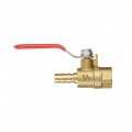 Кран шаровый воздушный, латунь, внутренняя резьба 1/4" на шланг 8мм Intertool STORM (PT-1887) На фото Кран шаровый воздушный, латунь, внутренняя резьба 1/4" на шланг 8мм Intertool STORM (PT-1887)