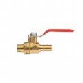 Кран шаровый воздушный, латунь, наружная резьба 1/4" на шланг 10мм Intertool STORM (PT-1890) На фото Кран шаровый воздушный, латунь, наружная резьба 1/4" на шланг 10мм Intertool STORM (PT-1890)
