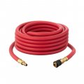 На фото Шланг профессиональный Intertool 20 атм, 10*17мм, 10м с латунными быстроразъемами STORM (PT-1781)