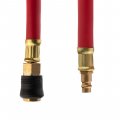 На фото Шланг профессиональный Intertool 20 атм, 10*17мм, 10м с латунными быстроразъемами STORM (PT-1781)