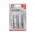 На фото Набор сверл по стеклу и керамике Intertool 5+6+8 мм HEX 1/4''(6.35mm) (SD-0293)