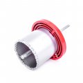 На фото Набор корончатых сверл для плитки Intertool 5 ед, 33-73мм, вольфрамовое напыление (SD-0429)
