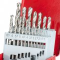Набор сверл по металлу Intertool HSS 19шт (1.0-10.0), полированная сталь (SD-0119) На фото Набор сверл по металлу Intertool HSS 19шт (1.0-10.0), полированная сталь (SD-0119)