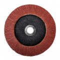 На фото Диск шлифовальный лепестковый Intertool 180*22мм, зерно K40 (BT-0224)