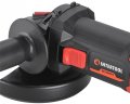 На фото Болгарка Intertool 1200 Вт, 125 мм, 6000-12200 об/мин, стабилизация оборотов, плавный пуск (WT-0235)