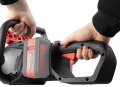 На фото Пила аккумуляторная с бесщеточным двигателем Intertool 40 В (2х20В) шина 35см без ЗУ и АКБ (WT-9211)