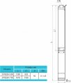 На фото Скважинный насос 2FRESH750 (кабель 15м) Rudes