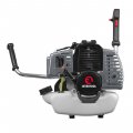 На фото Мотокоса Intertool 1.85 кВт, катушка, 3-х лопастной нож, плечевой ремень (DT-2232)