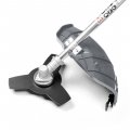 На фото Мотокоса Intertool 1.85 кВт, катушка, 3-х лопастной нож, плечевой ремень (DT-2232)