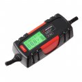 На фото Устройство зарядное Intertool 6/12 В, 1/4.5 А, зимний режим, дисплей, емкость 1.2-120 а/ч (AT-3026)