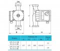 На фото Циркуляционный насос Rudes UPS 25-4-180 (2214)