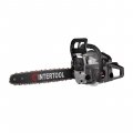 На фото Мотопила цепная Intertool 2.4 кВт, 52 см3, шина 45 см/18", шаг 0,325", 3200/11000 об/мин (DT-2208)