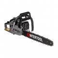 На фото Мотопила цепная Intertool 2.4 кВт, 52 см3, шина 45 см/18", шаг 0,325", 3200/11000 об/мин (DT-2208)