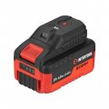 На фото Адаптор для аккумулятора Li-ion Intertool 20 В, USB 2A, LED фонарь (WT-9300)