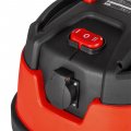 На фото Пылесос строительный Intertool 1.4 кВт 2 Stage, 30 л, >20кПа, розетка, HEPA фильтр, STORM (WT-1430)