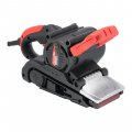На фото Шлифмашина ленточная Intertool 800 Вт, 120-260 м/мин, 76*457 мм (WT-0529)