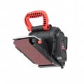 На фото Шлифмашина ленточная Intertool 800 Вт, 120-260 м/мин, 76*457 мм (WT-0529)