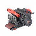 На фото Шлифмашина ленточная Intertool 800 Вт, 120-260 м/мин, 76*457 мм (WT-0529)