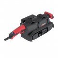 На фото Шлифмашина ленточная Intertool 900 Вт, 200-400 м/мин, 76*533 мм (WT-0531)