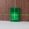 На фото Мишень + очки для лазерного уровня, для зеленого лазера Intertool (MT-3068)