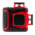 На фото Уровень лазерный Intertool 360 град, 3 лазерные головки (MT-3057)