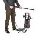 На фото Мойка высокого давления Intertool 1800 Вт, 6-7 л/мин, 100-140 бар, шланг 5 м (DT-1516)