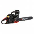 На фото Бензопила цепная Intertool 2.6 кВт, 58 см3, шина 45 см/18", шаг 0,325", STORM (WT-0640)