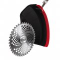 На фото Мотокоса Intertool STORM 1.85 кВт, 52 см3, катушка, фреза 40 зубъев, двухплечевой ремень (WT-2230)