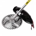 На фото Мотокоса Intertool STORM 1.85 кВт, 52 см3, катушка, фреза 40 зубъев, двухплечевой ремень (WT-2230)